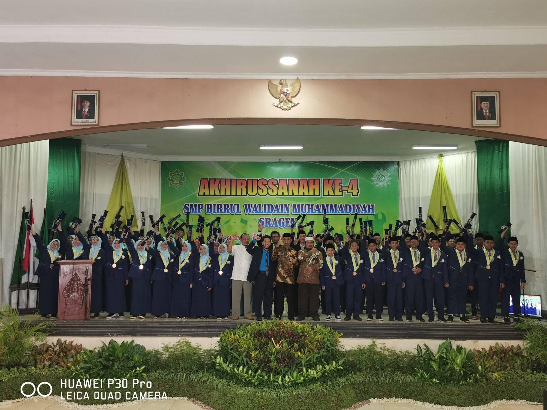 Akhirussanah Ke-4 SMP Birrul Walidain Muhammadiyah Sragen